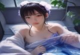 姬丽哈泽尔2026年最新作品发布现场，专业摄影风格，暖光氛围